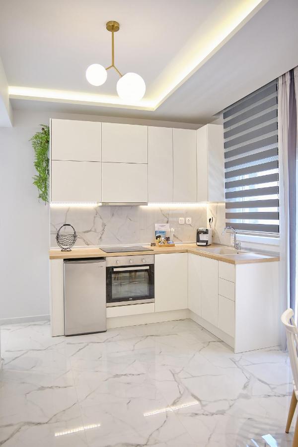 Elegant Central Apartment Veria - Με Ενδοδαπέδια Θέρμανση!!! Eksteriør bilde